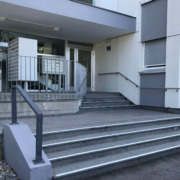 Bregenz Strabonstrasse 2 Eingang nach Sanierung